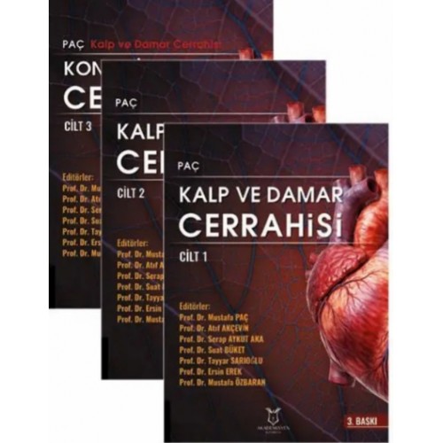 Paç Kalp ve Damar Cerrahisi ( Cilt 1-2-3)